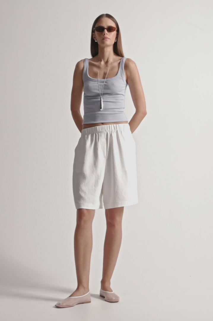 Persi Tank in Pale Blue by Elka Collective