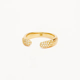 CONNECT DEEPLY RING in Gold from By Charlotte