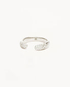CONNECT DEEPLY RING in Silver from By Charlotte