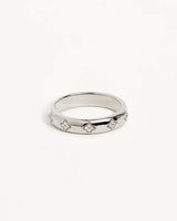 BLOOM WITH YOU LOTUS RING in Sterling Silver from By Charlotte