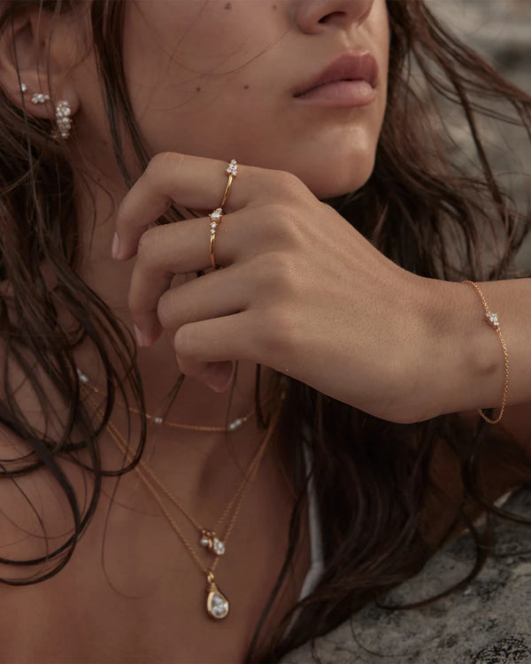 MIST RING in 18K Gold Vermeil from By Charlotte
