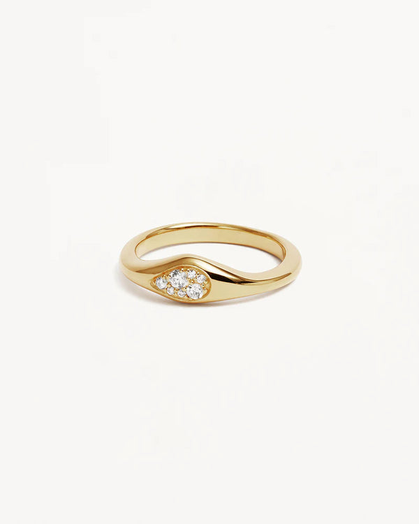 OCEAN MIST RING in 18K Gold Vermeil from By Charlotte