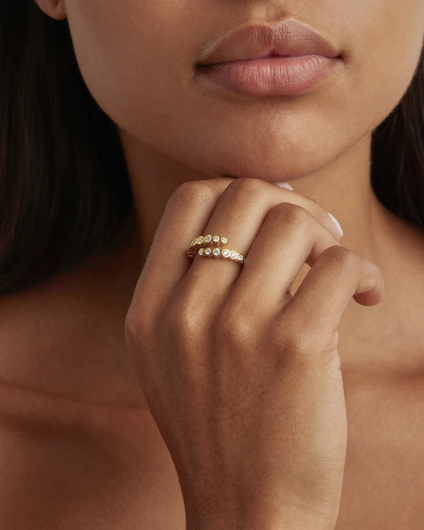ENDLESS TIDES RING in 18K Gold Vermeil from By Charlotte