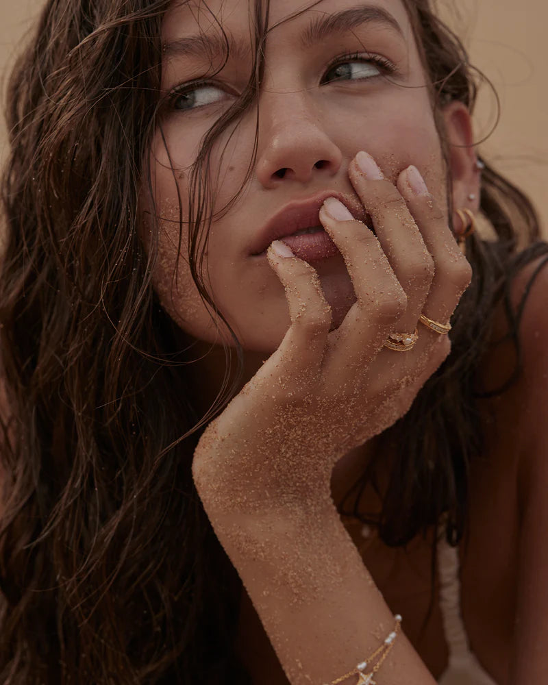 SUNKISSED HORIZON RING | 18K Gold Vermeil