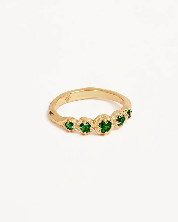 DEPTH OF YOU RING in 18K Gold Vermeil from By Charlotte