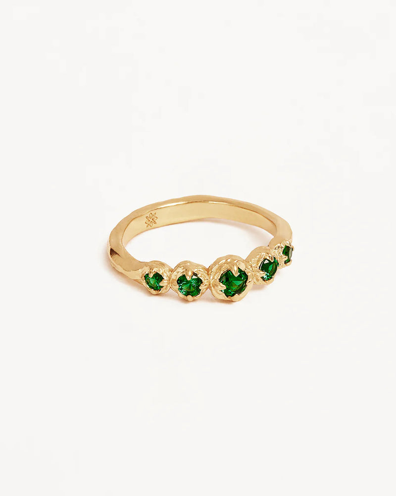 DEPTH OF YOU RING in 18K Gold Vermeil from By Charlotte
