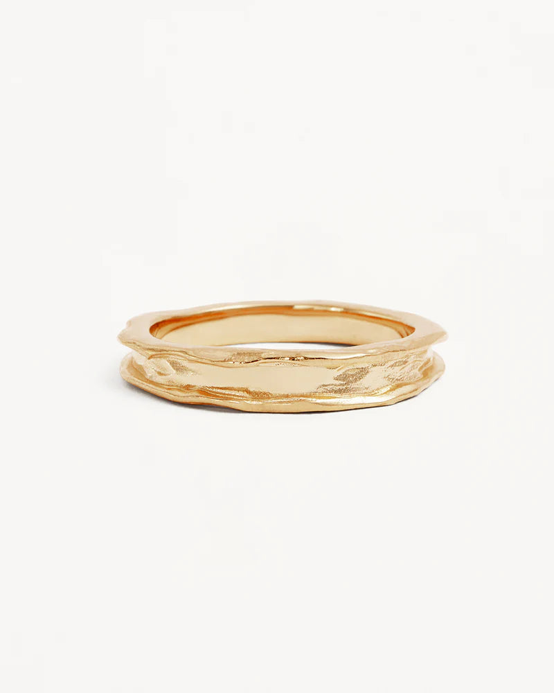 BENEATH THE SEA RING in 18K Gold Vermeil from By Charlotte