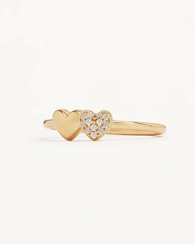 ALWAYS BY YOUR SIDE RING in 18K Gold Vermeil from By Charlotte