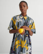 RADIATE DRESS in Iris by Kowtow Australia