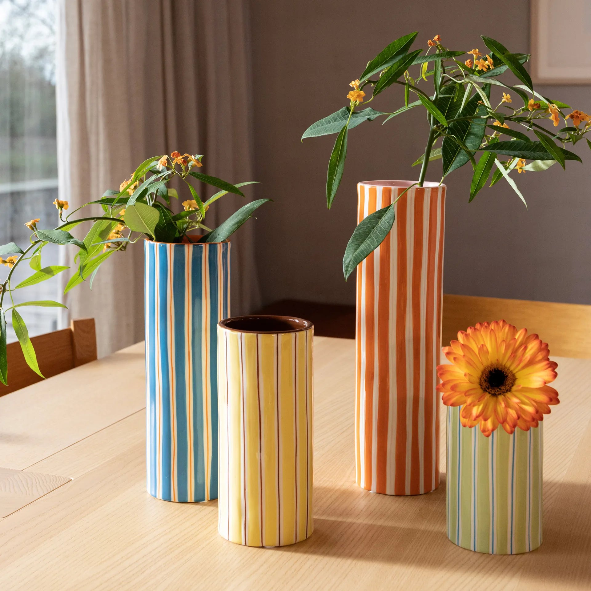 Vase in Ray Blue by &Klevering