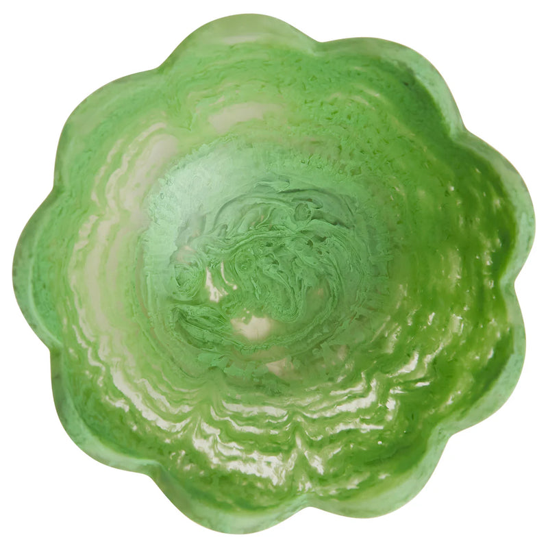 PETAL BOWL in Emerald from Sage x Clare