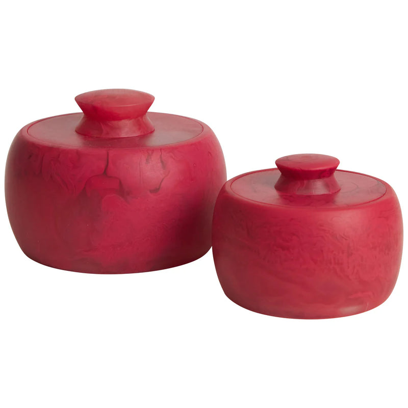 KANNAN MINI CANISTER in Raspberry from Sage x Clare