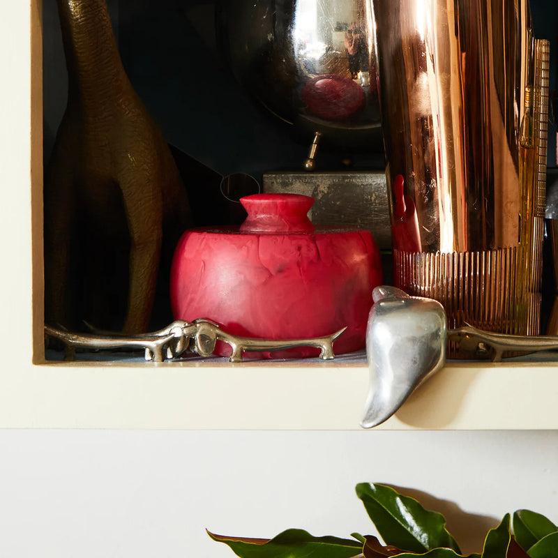HALLECK CANISTER in Raspberry from Sage x Clare