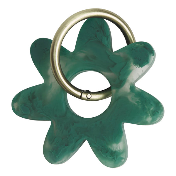 WHITNEY KEYRING in Forest from Sage x Clare
