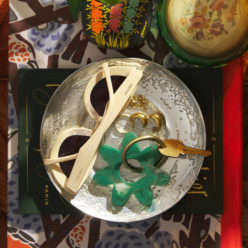 WHITNEY KEYRING in Forest from Sage x Clare