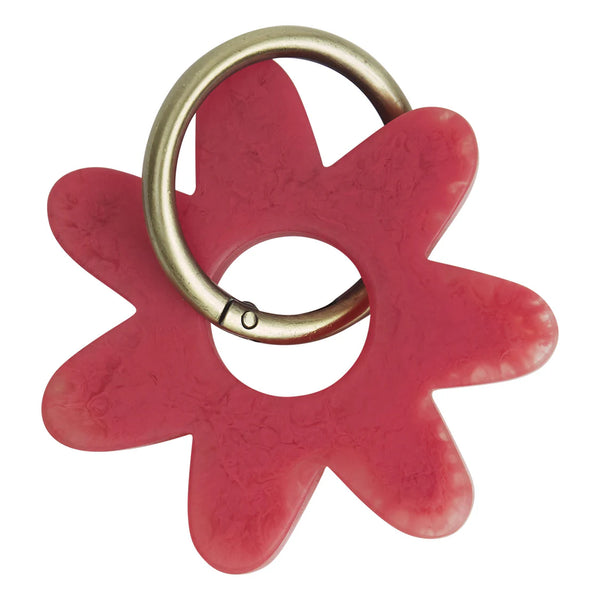 WHITNEY KEYRING in Raspberry from Sage x Clare