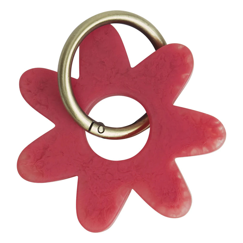 WHITNEY KEYRING in Raspberry from Sage x Clare