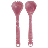 WILKIE SALAD SERVERS in Fucshia from Sage x Clare