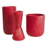 KALINDA VASE in Raspberry from Sage x Clare