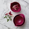 MARGRETHE BOWL in Beetroot by Rosit