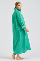 PIA LONGLINE SHIRT in Marine Green by Shirty