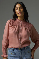 SKYLARK TOP in Tearose from Zoe Kratzmann