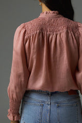 SKYLARK TOP in Tearose from Zoe Kratzmann