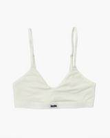 COTTON SOFT CUP BRA in Cloud White by teysha