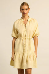 SOLAR DRESS in Lemonade from Zoe Kratzmann