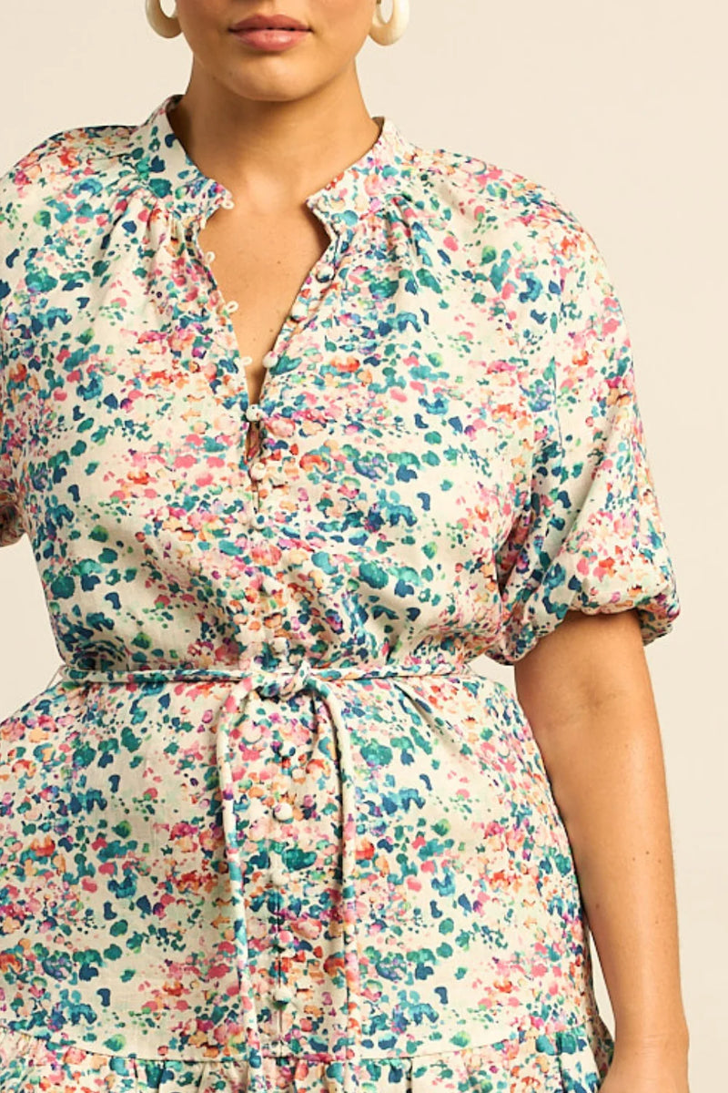 SOLAR DRESS in Marble from Zoe Kratzmann