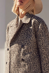 SPIRE COAT in Ocelot from Zoe Kratzmann