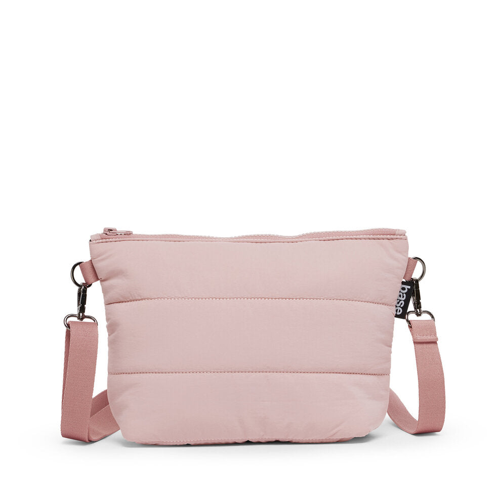 CLOUD STASH BASE CROSSBODY BAG in Dusty Pink by Base Supply