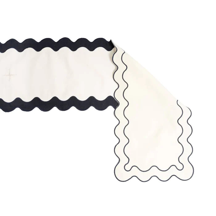 TABLE RUNNER | Riviera White from Business & Pleasure Co