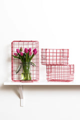 The Baskets in Berry in Mustard Made