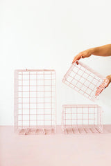 MUSTARD MADE BASKETS | Blush
