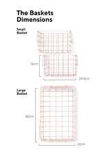 MUSTARD MADE BASKETS | Blush