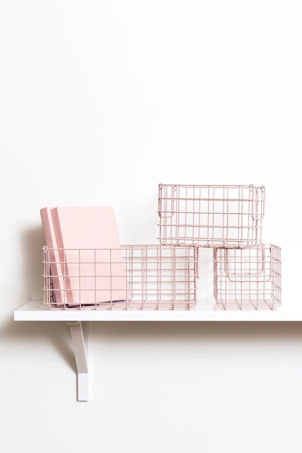 MUSTARD MADE BASKETS | Blush