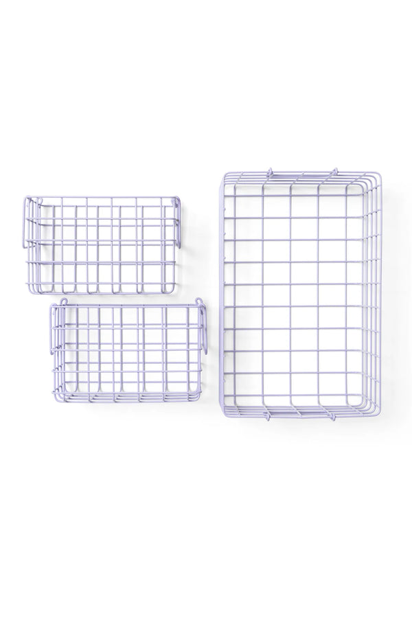 The Baskets in Lilac by Mustard Made