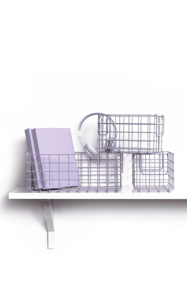 The Baskets in Lilac by Mustard Made