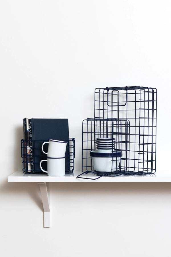 The Baskets in Navy by Mustard Made