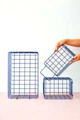 The Baskets in Navy by Mustard Made