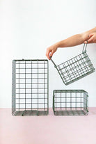The Baskets in Olive by Mustard Made