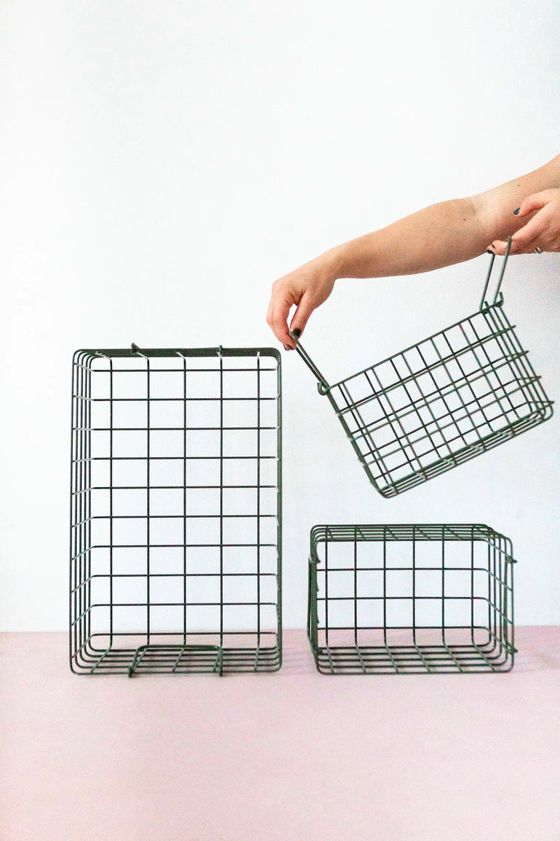 The Baskets in Olive by Mustard Made