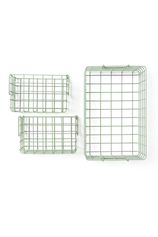 The Baskets in Sage by Mustard Made