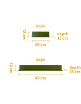 The Ledge in Olive by MUSTARD MADE