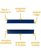 The Ledge in Navy by MUSTARD MADE