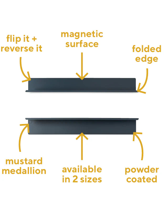 The Ledge in Slate by MUSTARD MADE