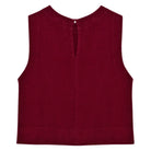 MELISSA TOP in Crimson Wine by The New Society