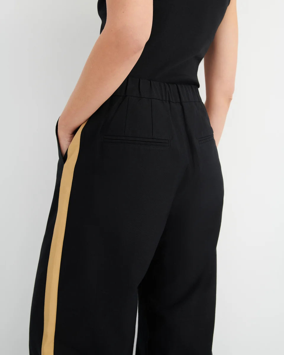TUX PANT in Black Driftwood by Kowtow Australia