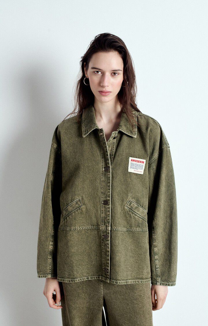 Uzatown Jacket UZA16A in Olive by American Vintage